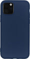 iMoshion Hoesje Geschikt voor iPhone 11 Pro Hoesje Siliconen - iMoshion Color Backcover - Donkerblauw