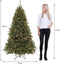 Triumph Tree Bristlecone - Kunstkerstboom met 184 LED-lampjes - H185 x Ø119 cm - Donkergroen