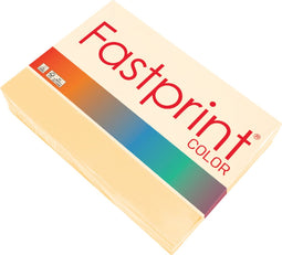 Kopieerpapier Fastprint A4 160gr donkerchamois 250vel - 5 stuks