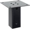 vidaXL - Spokkels - vierkant - 4 - st - 71x71 - mm - gepoedercoat - staal - antraciet