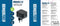 HQ-Power USB-lader, met 2 USB-poorten, 5 V 4.8 A 24 W, ideaal voor mobiele telefoons, smartphones, tablets, GPS en meer, beveiliging tegen kortsluiting, ledindicator, perfect voor zowel dagelijks gebruik als voor op reis, zwart