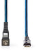 Nedis GCTB39650AL10 - USB type-C naar Apple Lightning Kabel - 100 cm - Blauw Zwart