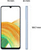 Samsung Galaxy A33 - 64MP camera - FHD Super AMOLED - Awesome Blue