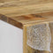 vidaXL - Hoge - kast - 40x33,5x110 - cm - massief - mangohout
