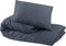 vidaXL - Dekbedovertrekset - 200x200 - cm - katoen - taupe