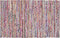 ARAKLI - Laagpolig vloerkleed - Multicolor - 140 x 200 cm - Polyester