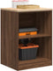 vidaXL - Garagekast - 60x51x85 - cm - massief - grenenhout - bruin - eikenkleurig