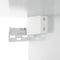 vidaXL - Wandkast - 100x36,5x35 - cm - bewerkt - hout - hoogglans - wit
