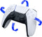 Sony PlayStation DualSense - Draadloze controller - Haptische feedback Adaptieve triggers - Wit Zwart