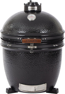 Arbaer Kamado Barbecue Large Ø 21 Inch - Houtskool BBQ - Inbouwmodel Zonder Frame - Keramische Schaal - Zwart