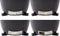 Arbaer Kamado Barbecue Large Ø 21 Inch - Houtskool BBQ - Inbouwmodel Zonder Frame - Keramische Schaal - Zwart