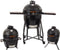 Arbaer Kamado Barbecue Large Ø 21 Inch - Houtskool BBQ - Met Frame - Keramische Schaal - Zwart