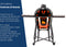 Arbaer Kamado Barbecue Large Ø 21 Inch - Houtskool BBQ - Met Frame - Keramische Schaal - Zwart
