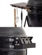 Arbaer Kamado Barbecue Large Ø 21 Inch - Houtskool BBQ - Met Frame - Keramische Schaal - Zwart