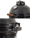 Arbaer Kamado Barbecue Medium Ø 16 Inch - Houtskool BBQ - Tafelmodel BBQ Met Frame - Keramisch Zwart