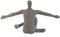 Decoratieve figuren Home ESPRIT Grijs 57 x 19,5 x 26,8 cm