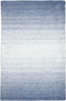 Arc de Sant Blue Vloerkleed - 80x250 - Rechthoek - Laagpolig Tapijt - Modern - Blauw, Grijs