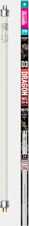 Arcadia D3+ Dragon T5 Lamp 14% Uvb 86.5Cm 39 Watt