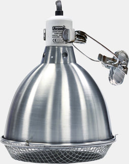Arcadia Reflector Met Klem En Keramische E27 Fitting 20Cm Rvs