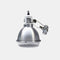 Arcadia Reflector Met Klem En Keramische E27 Fitting - Verwarming - 14 cm Rvs