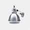 Arcadia Reflector Met Klem En Keramische E27 Fitting - Verwarming - 14 cm Rvs