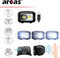 Arcas 9W Sensor LED Hoofdlamp werkt op een accu 480 lm 30710015