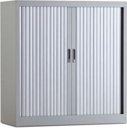 Archiefkast - Claudius Basic roldeurkast 105x120x45 aluminium