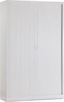 Archiefkast - Claudius Basic roldeurkast 198x120x45 wit