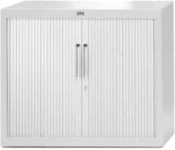 Archiefkast - Claudius PLUS roldeurkast 145x120x45cm zwart