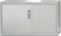 Archiefkast - Claudius PLUS roldeurkast 72,8x80x45cm aluminium