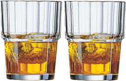 Arcoroc Whisky tumbler glazen - 6x - Norvege serie - transparant - 160 ml