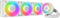 Arctic Liquid Freezer III 360 A-RGB White - Vloeistofkoelsysteem processor - afmeting radiator: 360 mm - Intel LGA: 1851, 1700 - AMD AM5, AM4 - 3x 120mm PWM ARGB - wit