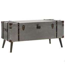 Salontafel bewerkt hout 102x51x47,5 cm