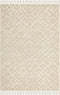 ARDAHAN - Laagpolig vloerkleed - Beige - 160 x 230 cm - Katoen