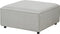 ARDAL - Ottomaan - Lichtgrijs - Polyester