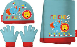 Arditex Accessoiresset Junior Acryl Blauw/rood 3-delig One-size