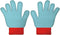 Arditex Accessoiresset Junior Acryl Blauw/rood 3-delig One-size