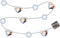 Arditex Lichtsnoer Frozen Warm Wit 10 Leds 165 Cm Wit