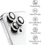 imoshion 2 Pack Camera lens protector| - Screenprotector Geschikt voor - |iPhone 14 Pro, iPhone 14 Pro Max| - |Zilver|