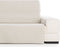 Hoes voor chaise longue met korte armleuning links Eysa AQUA Grijs 100 x 110 x 240 cm