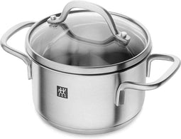 Zwilling Pico - Casserolepan met deksel - Ø 12 cm 800 ml - Zilverkleurig