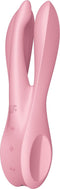 Satisfyer 'Treesome 1', 14 cm, oplegvibrator, 3 motoren, stimulatie van schaamlippen en clitoris