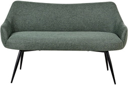 ARENDAL - Eetkamerbank - Groen - Polyester