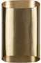 Atmooz - Wandlamp Arturo - G9 - Woonkamer / Slaapkamer - Kleur : Goud Brons - Hoogte : 25cm - Metaal