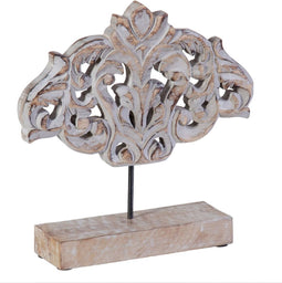 Decoratieve figuren 30 x 7,5 x 31,5 cm Natuurlijk