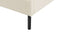 ARETTE - Tweepersoonsbed - Beige - 160 x 200 cm - Fluweel