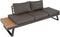 Arezzo loungebank polywood 228 cm
