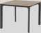 Arezzo tuintafel vierkant polywood teaklook 90x90 cm