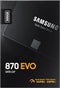 Samsung 870 EVO - Interne Harde Schijf - 500 GB - 2.5 inch - SATA III - 560 MB/s leessnelheid - 530 MB/s schrijfsnelheid
