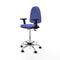 Piqueras y Crespo B2D05RP - Bureaustoel - Hoogteverstelbaar met armleuning - Licht Blauw